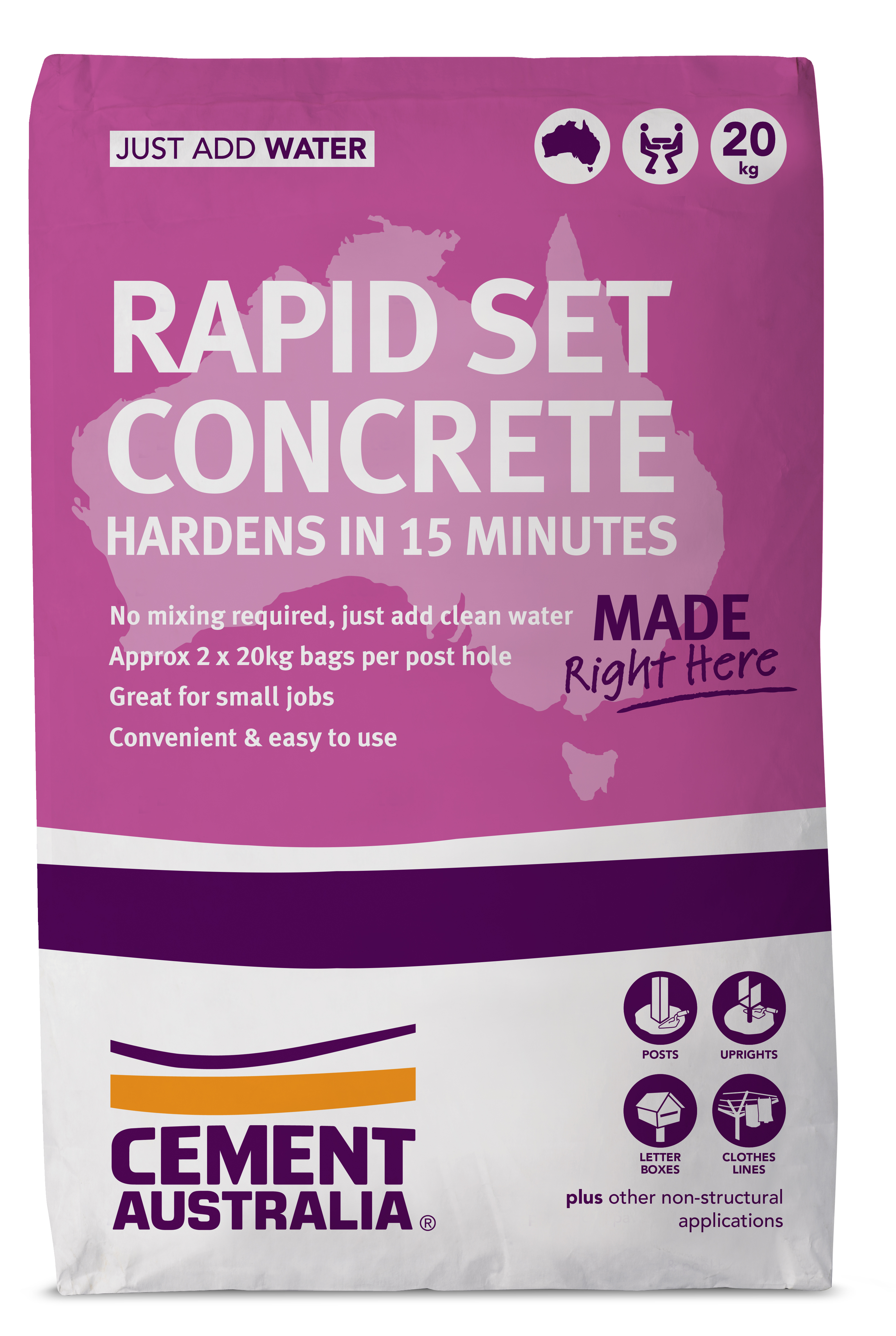 Rapid Set Concrete | Cement Australia